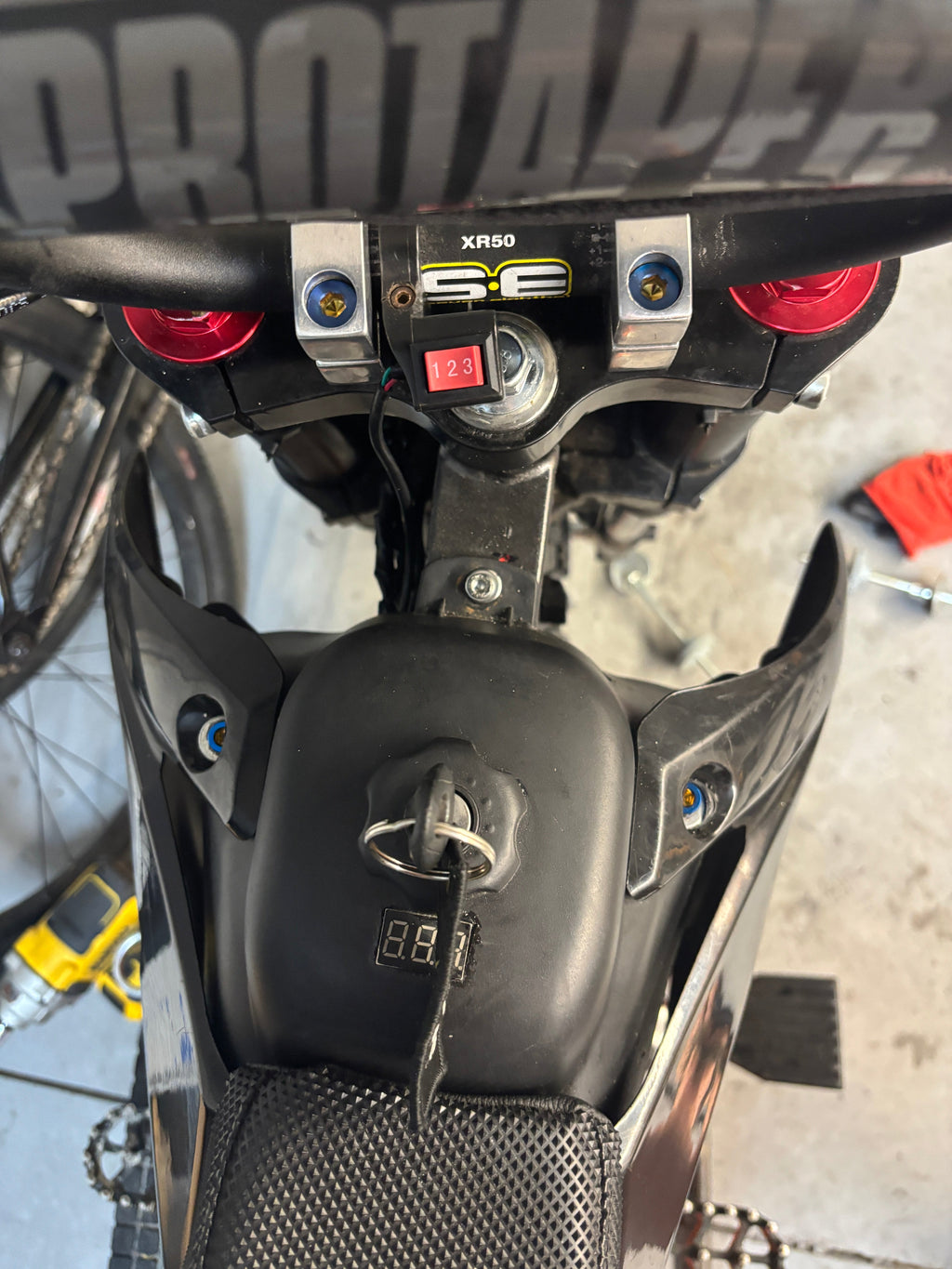 Gas Tank Titanium Bolts