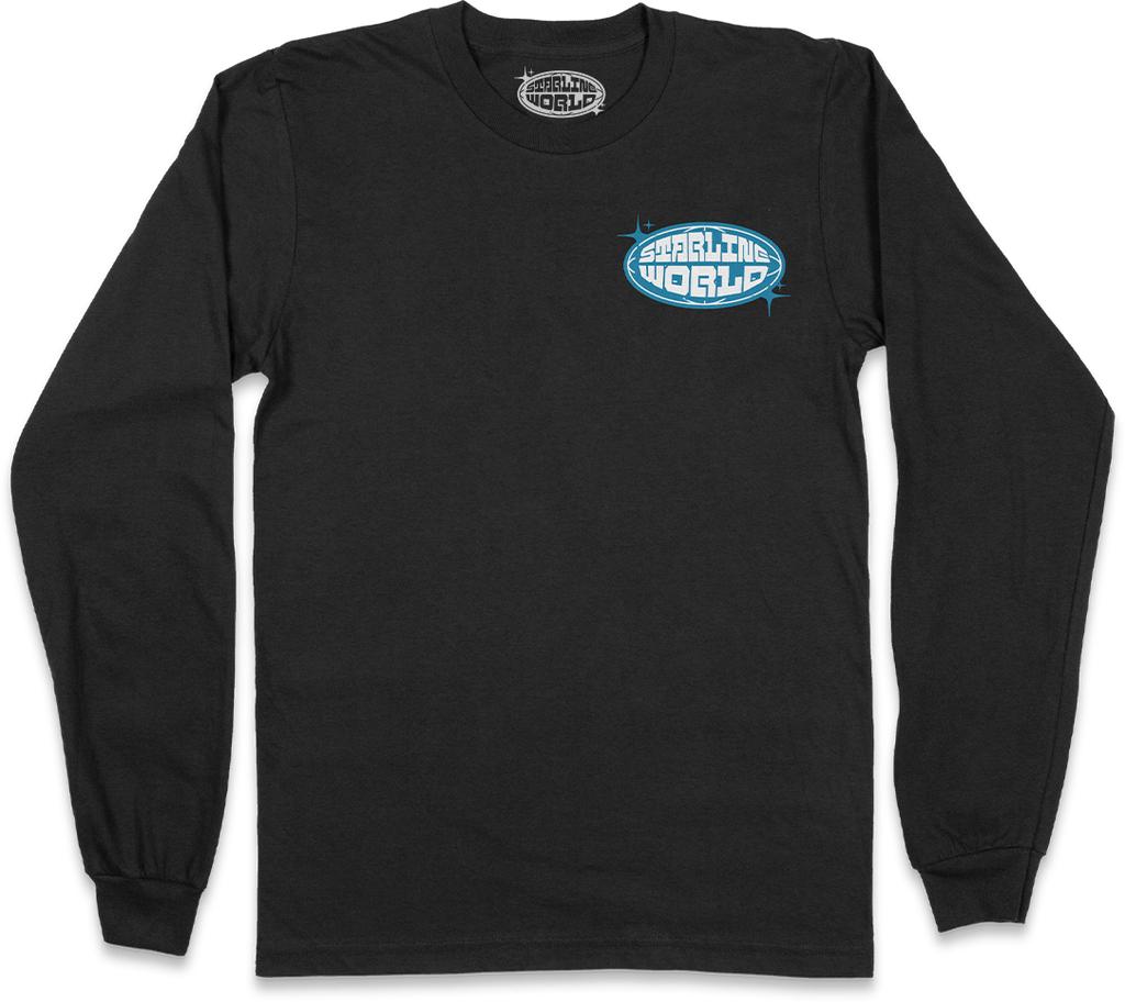 StarlineWorld (Black-Blue) Long Sleeve