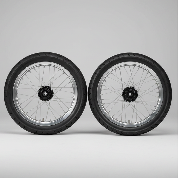 Supermoto Wheel Set For Surron LBX/E Ride Pro/Talaria XXX, MX3, MX4, and 79Bike
