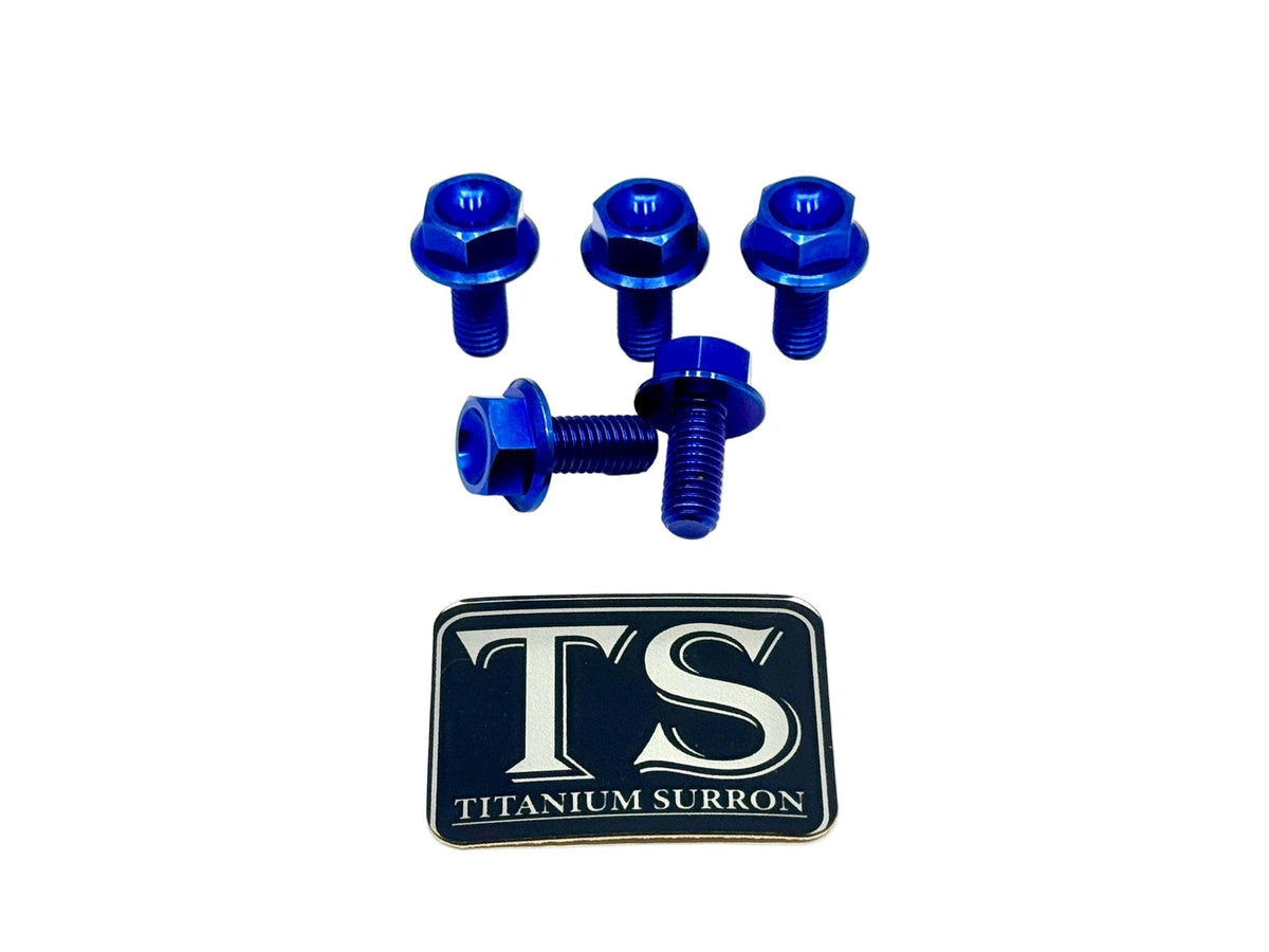 Titanium Sprocket Bolts - E-Moto