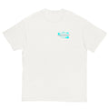 LunzoaDesigns White-Turquoise Tee – Fresh Modern Style