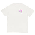 LunzoaDesigns White-Pink Tee – Stylish Casual Wear