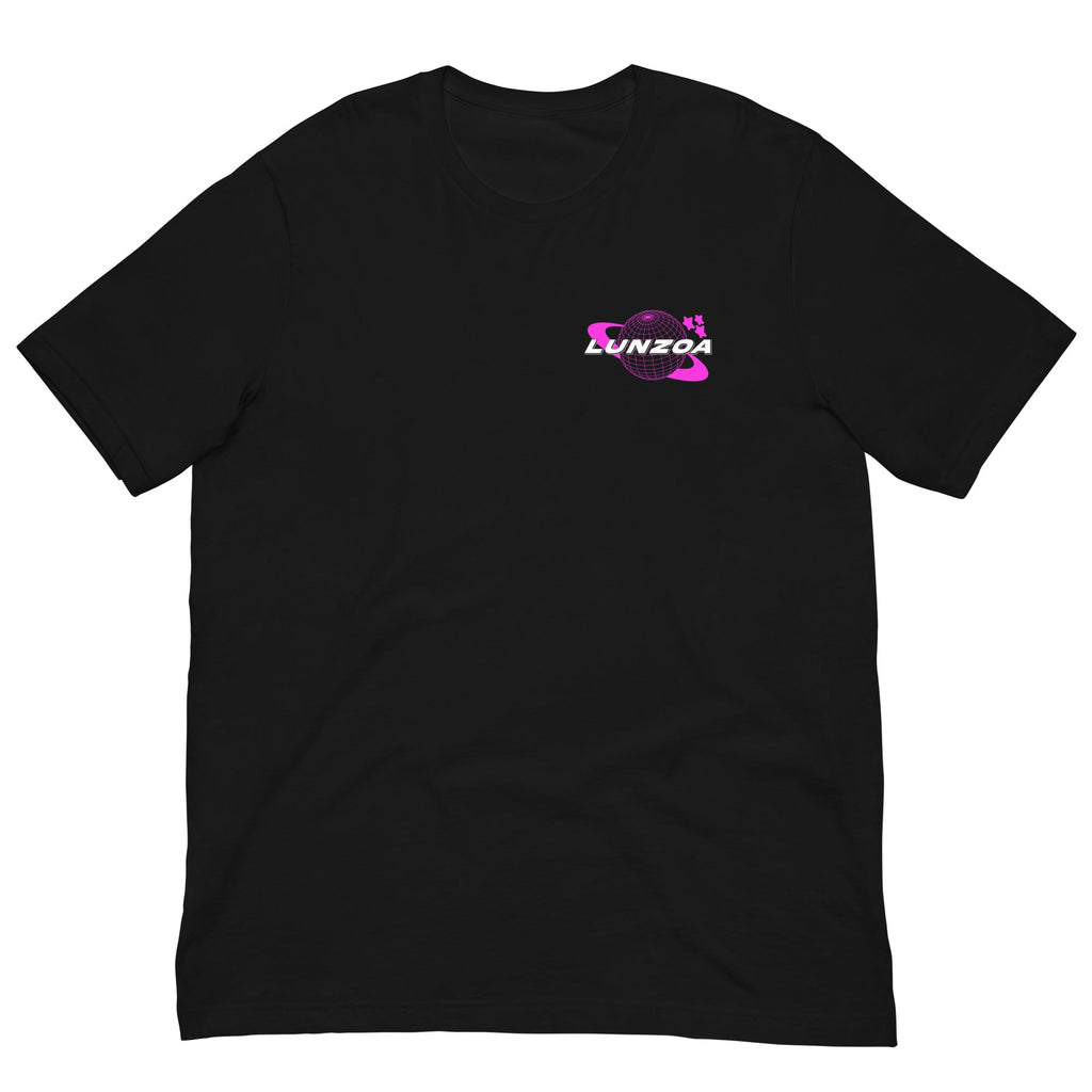 LunzoaDesigns Black-Pink Tee – Bold Everyday Style